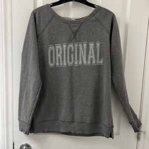 Gray “ORIGINAL” Sweatshirt - DONATING 4/25/23